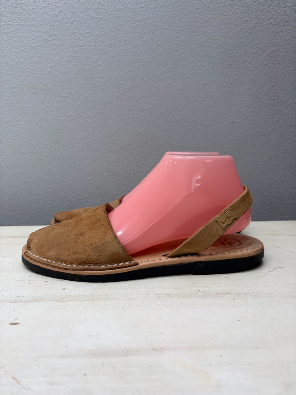 Toni Pons Brown Leather Averca Menorcan Sandals Size 40